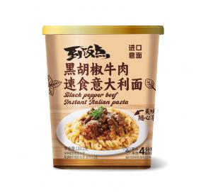 Black Pepper Beef Instant Italian Noodles